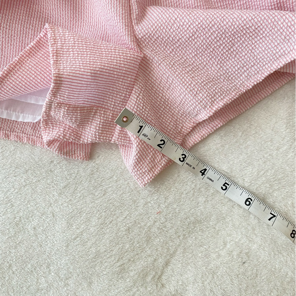 🆕 Francesca’s Sienna striped Wrap skort sz Large - Picture 13 of 16